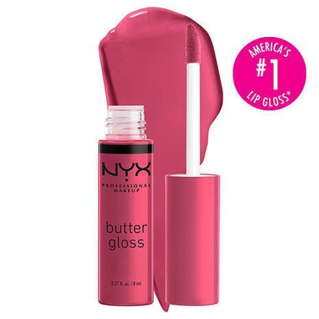 NYX Moisturizing Sweet Butter Lip Gloss 0.23 Oz