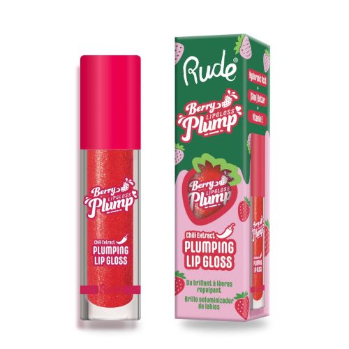 RUDE Berry Juicy Plumping Lip Gloss